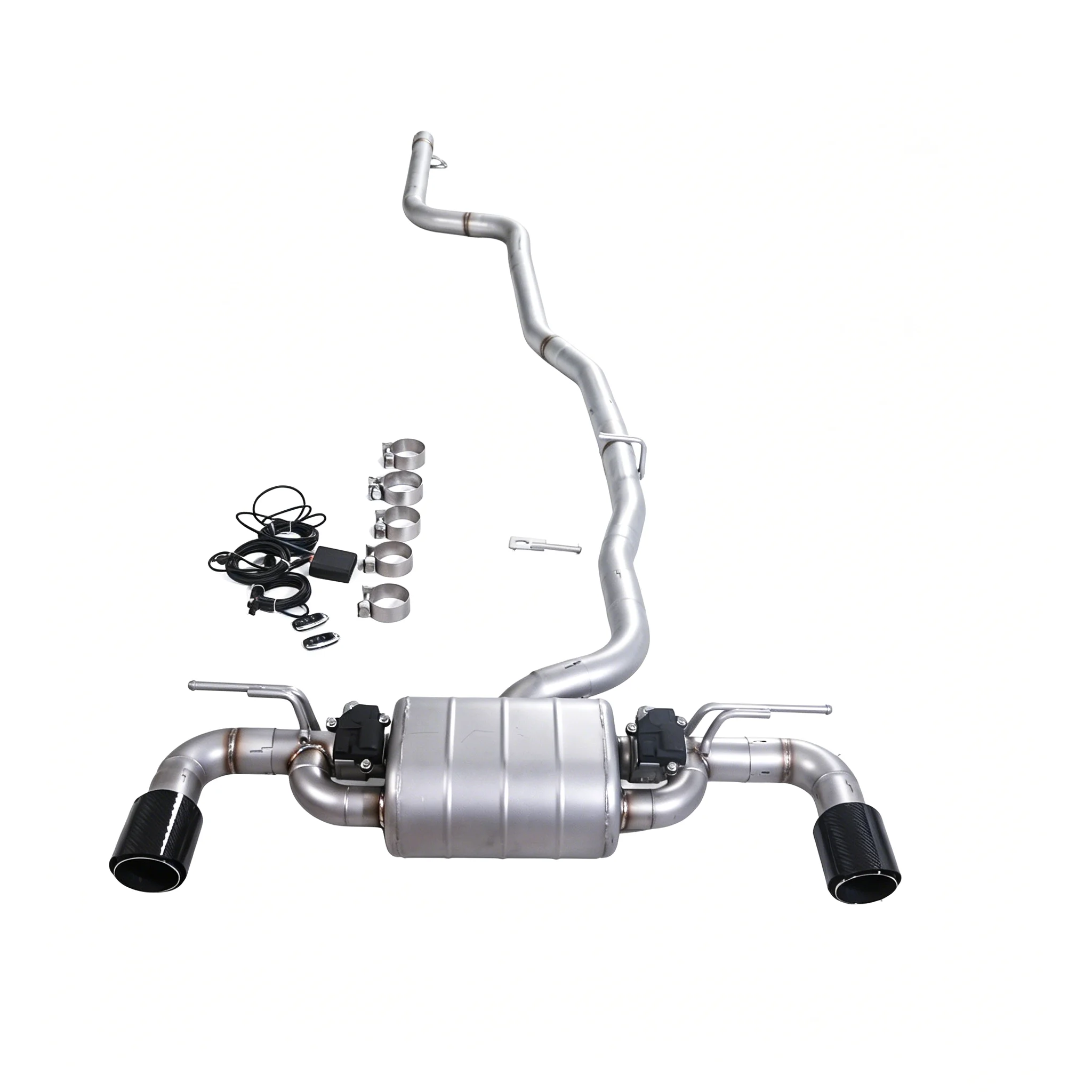 

GFC/ For 2013~2016 BMW 116i 118i F20 1.5T B38 Catback 304SUS Valvetronic high performance exhaust system muffler dual outlet