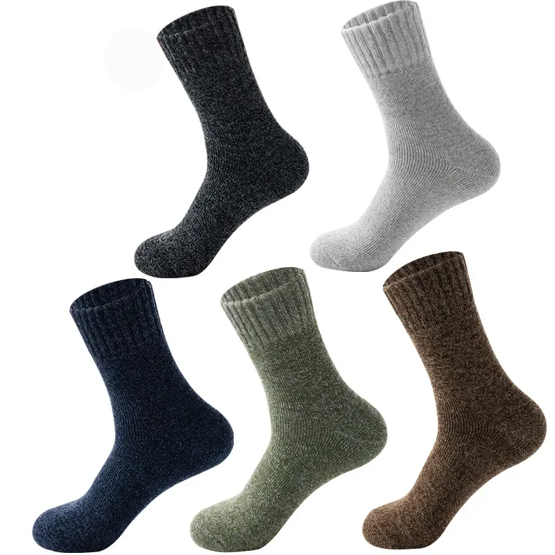 5 أزواج الربيع والخريف موضة جديدة امتصاص العرق وتنفس الرجال الجوارب المتوسطة عادية مريحة تنوعا الرجال الجوارب