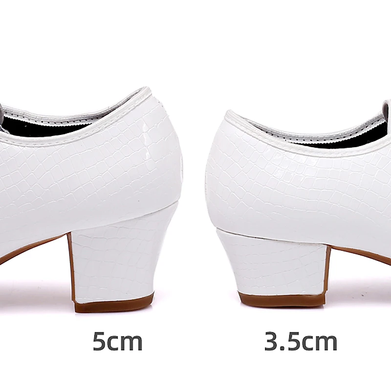 Women Dance Shoes Ladies Salsa Jazz Shoe Practice Soft Rubber Sole Latin Modern Dancing Shoes Female Square Ballroom Sneakers ﻿