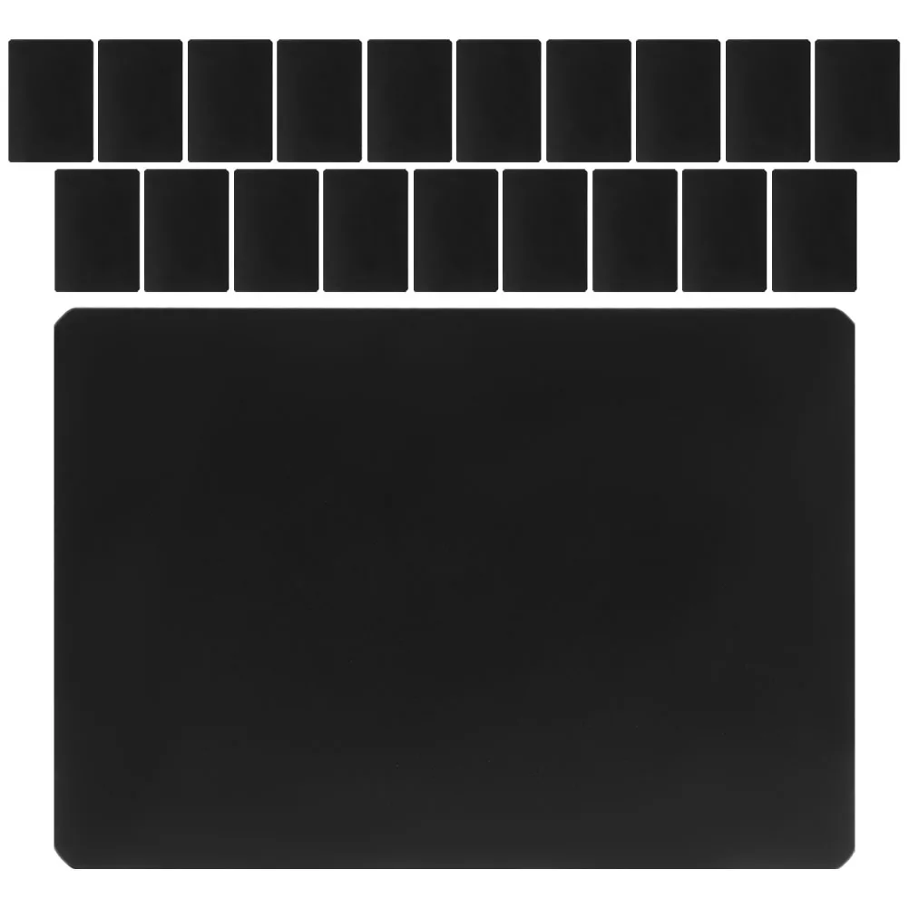 

20 Pcs Label Tags Erasable Display Signs Black Abs Retail Sale Tag Fruit Signs For Price Tag Plastic Price Labels