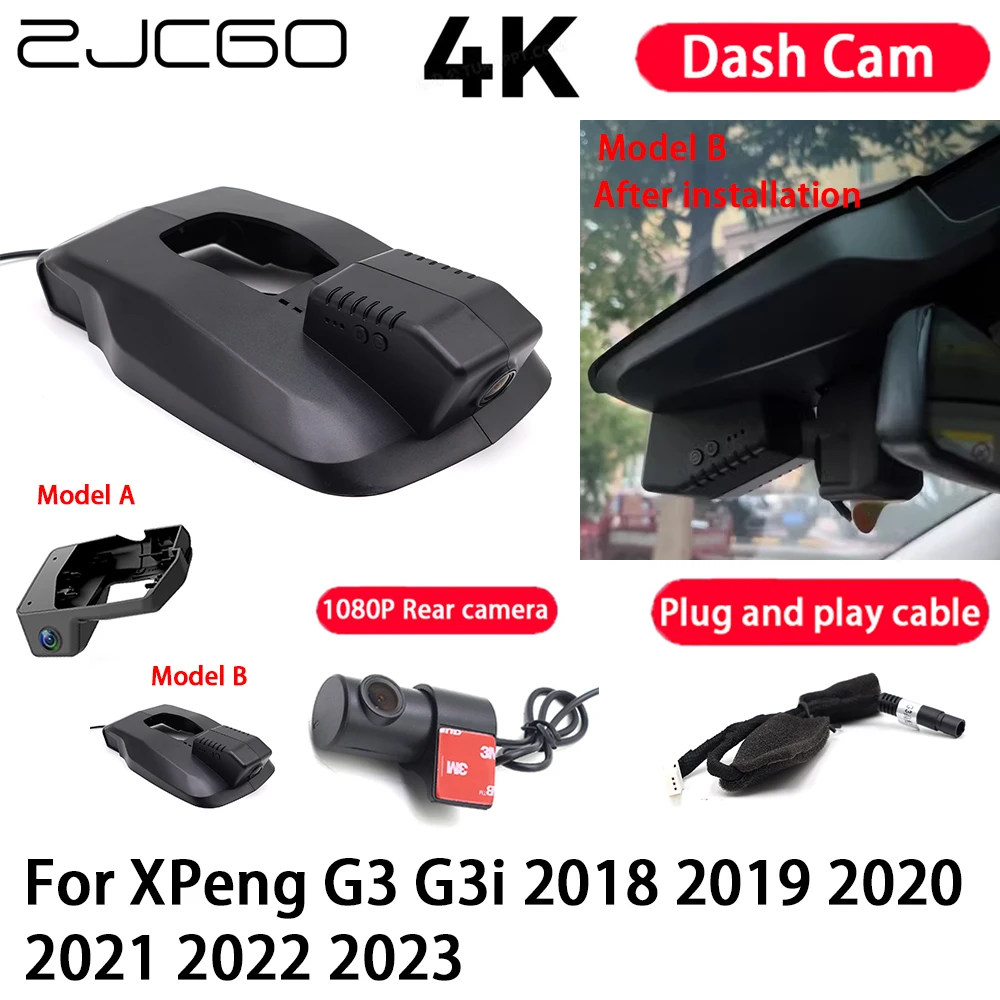 

Car Camera 4K Plug and Play Dash Cam Video Recorder Night Vision for XPeng G3 G3i 2018 2019 2020 2021 2022 2023