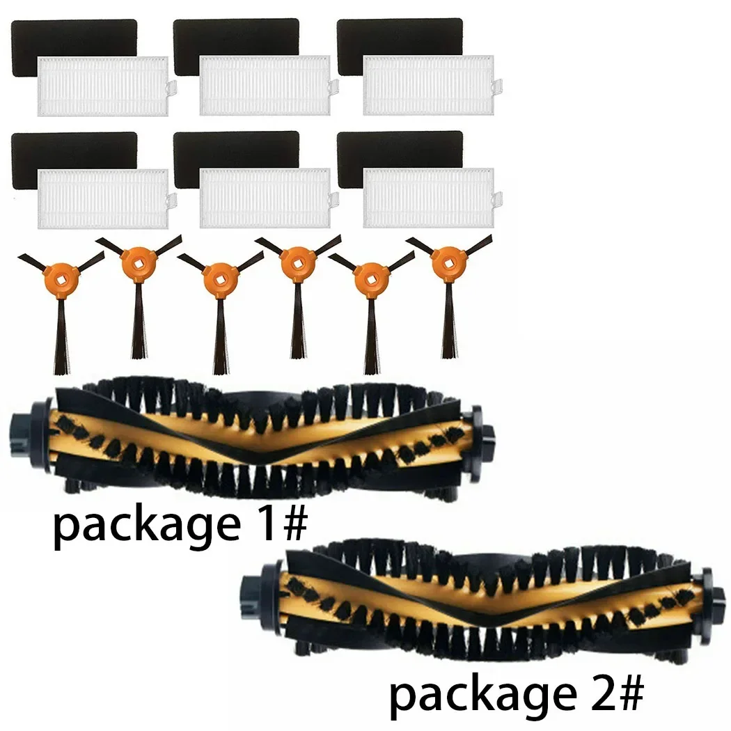 Replacement Parts For EcoVacs Deebot 500, Deebot 600, Deebot 601, Deebot 711 Vacuum Cleaner Replacement Kit Household Cleaning