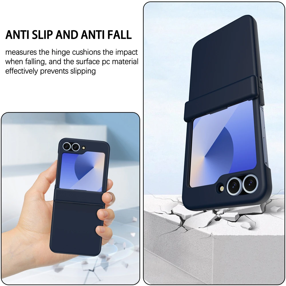 Luxury Original Phone Case For Samsung Galaxy Z Flip 6 5 4 3 For Magsafe Wireless Charge Ring Magnetic Shockproof Hinge Cover