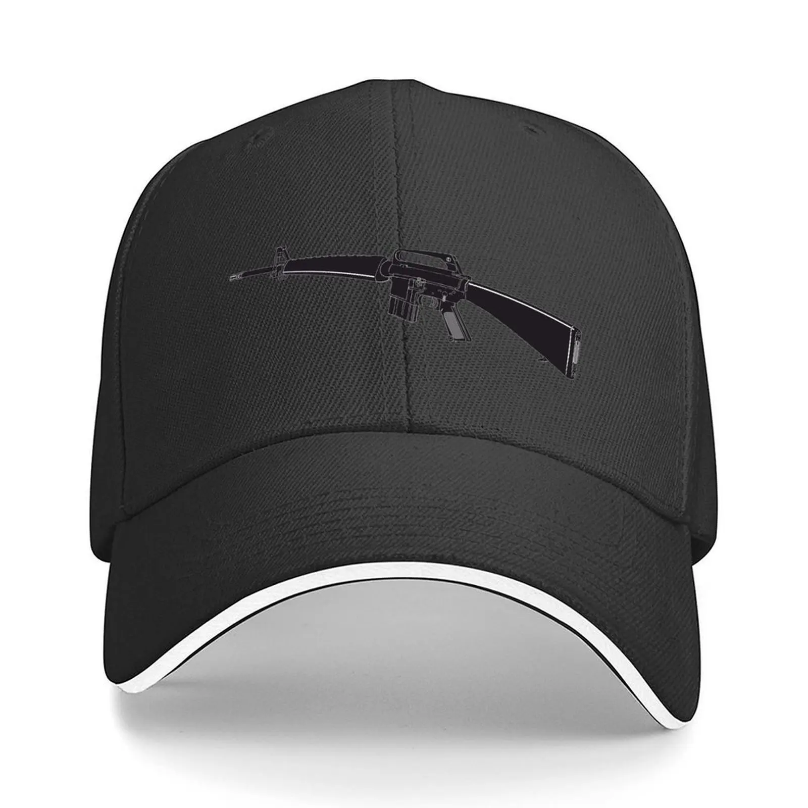 

M16A1 and nothing extra Baseball Cap Fashion Beach black Hat men fishing hat Women Beach Fashion Men's