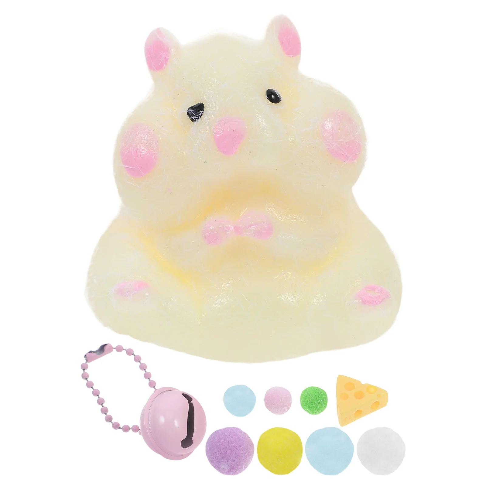 Hamster Dumplings Supple Squeeze Toys Small Stretchy Rabbit Hand Sensory Compact