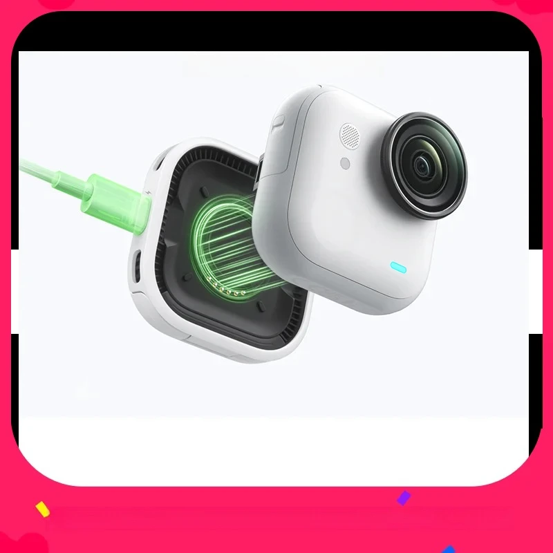 

Для insta360 Go Ultra Зарядное устройство Многофункциональное предварительно записываемое зарядное устройство Комплект аксессуаров