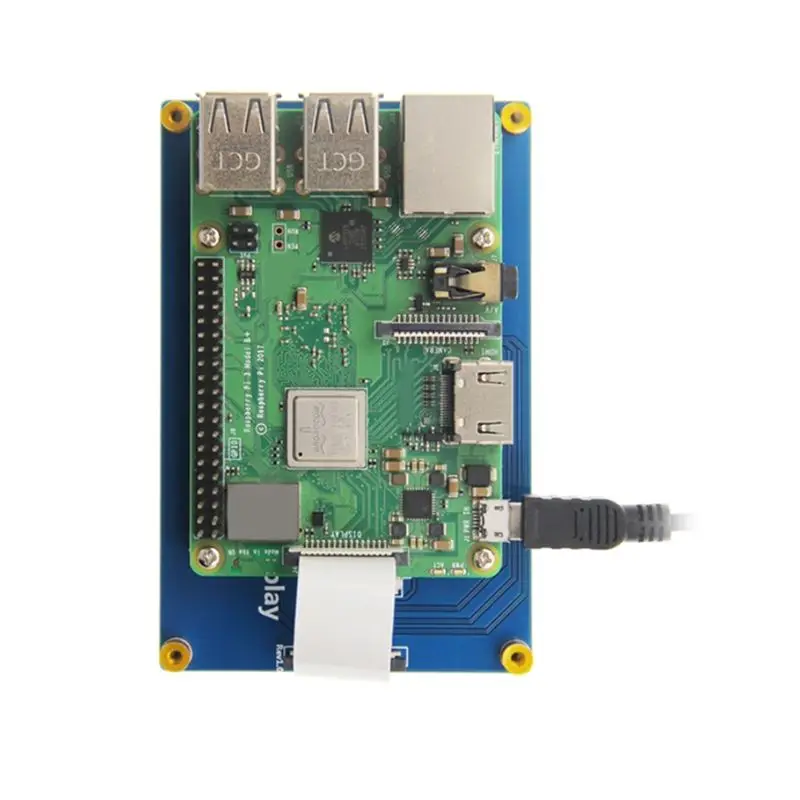 4.3Inch QLED Display DSI Interface Panel Multi-Point Touch For Raspberry Pi 4B/3B/2B And Other Full Range Motherboards