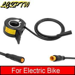 130X Electric bike Thumb Throttle Accelerator 3 Pin Waterproof Connector for BAFANG BBSHD BBS01 BBS02 E-Bike Accessorie