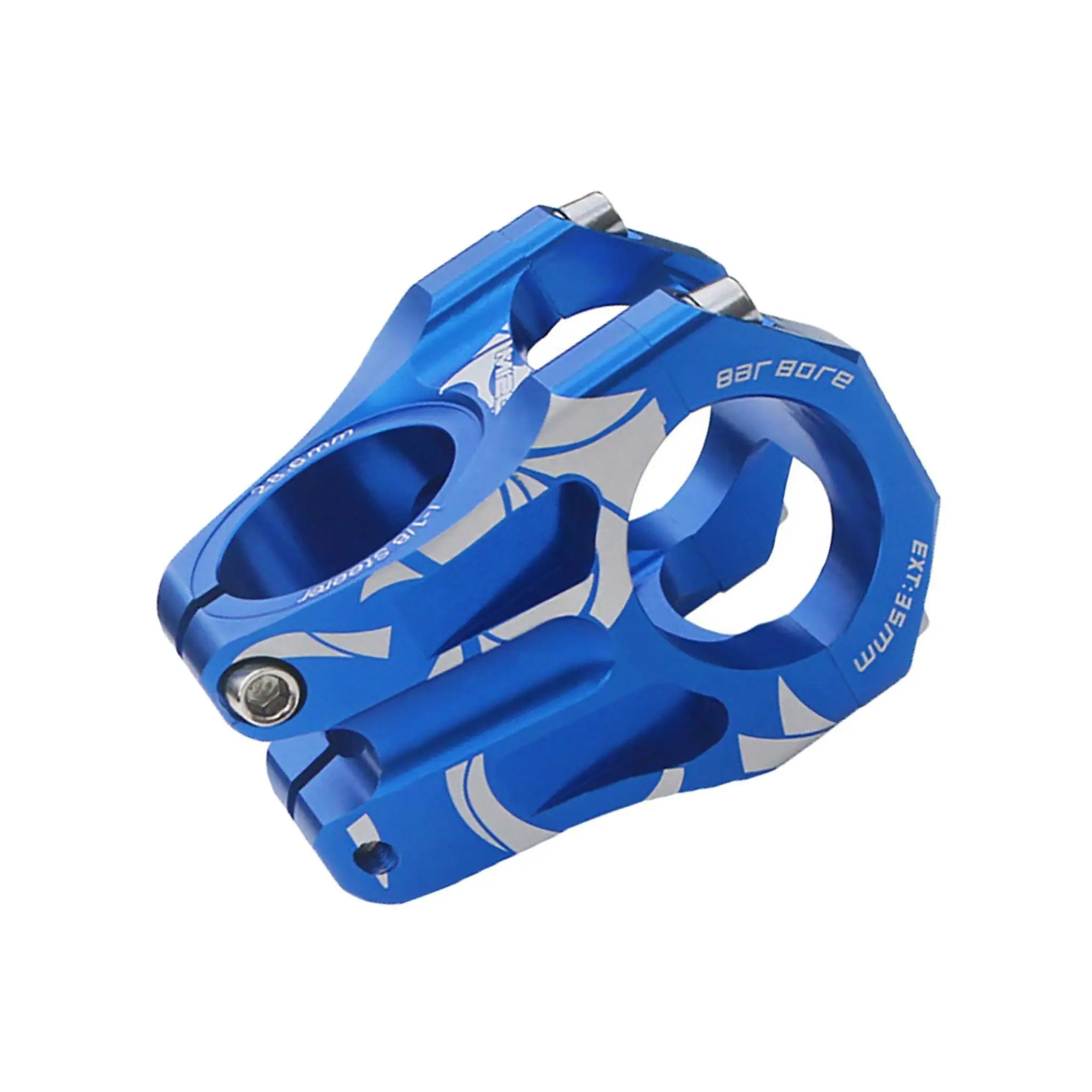 

35mm Bike Short Stem Bicycle Parts for Cycling MTB Bicycle Blue