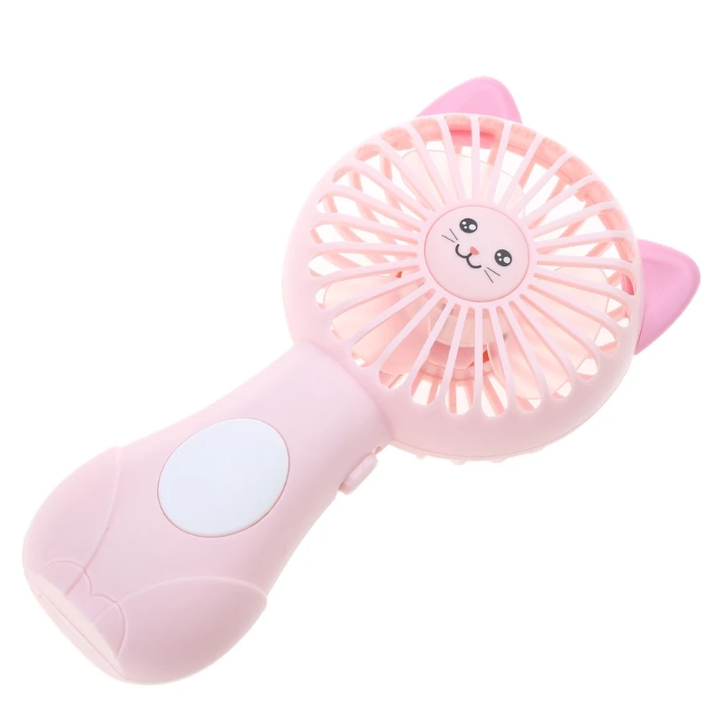 

Portable Fan Mini Cooling Fans Design Powered by AA-Batteries Small Summer Cooler Sports Fan Ears Dropship