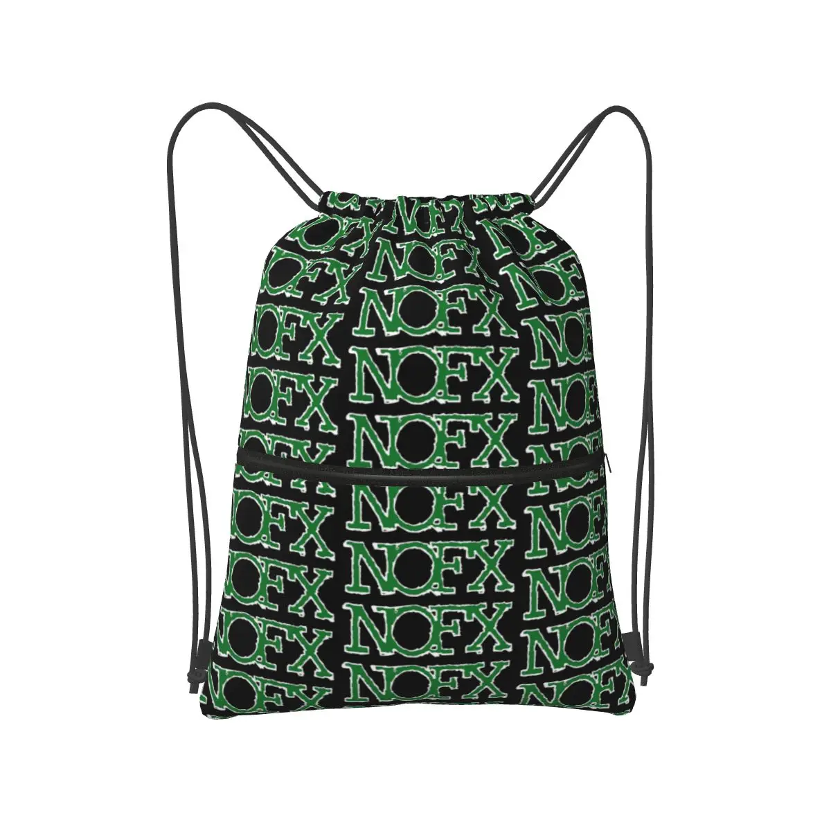 

Nofx Band Final Tour Рюкзаки с черепом Модные портативные рюкзаки на шнурке Карманная спортивная сумка Сумки для книг для мужчин и женщин Студентов