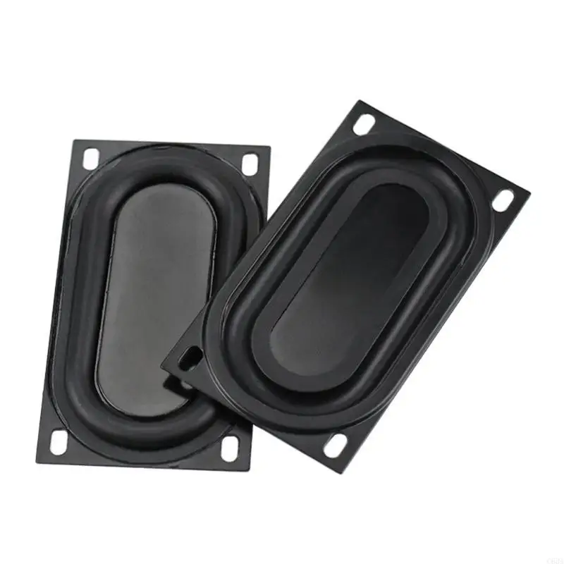 

C63A 2 Pcs DIY Bass Speaker Loudspeaker Vibrating Membrane Passive Bass Woofer Diaphragm Plate Speaker Passive Radiator