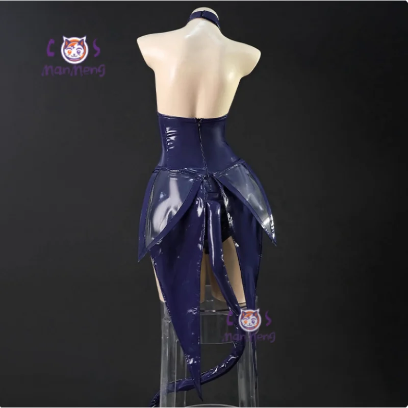 

USS Нью-Джерси Косплей Костюм Azur Lane Rabbit девушка кожаный комбинезон хвост аксессуары для ушей реквизит Хэллоуин женская сексуальная униформа