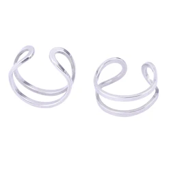 5pcs Stainless Steel Ring Bezel Blanks Diy Fingerring Base Settings For Jewelry Making Supplies