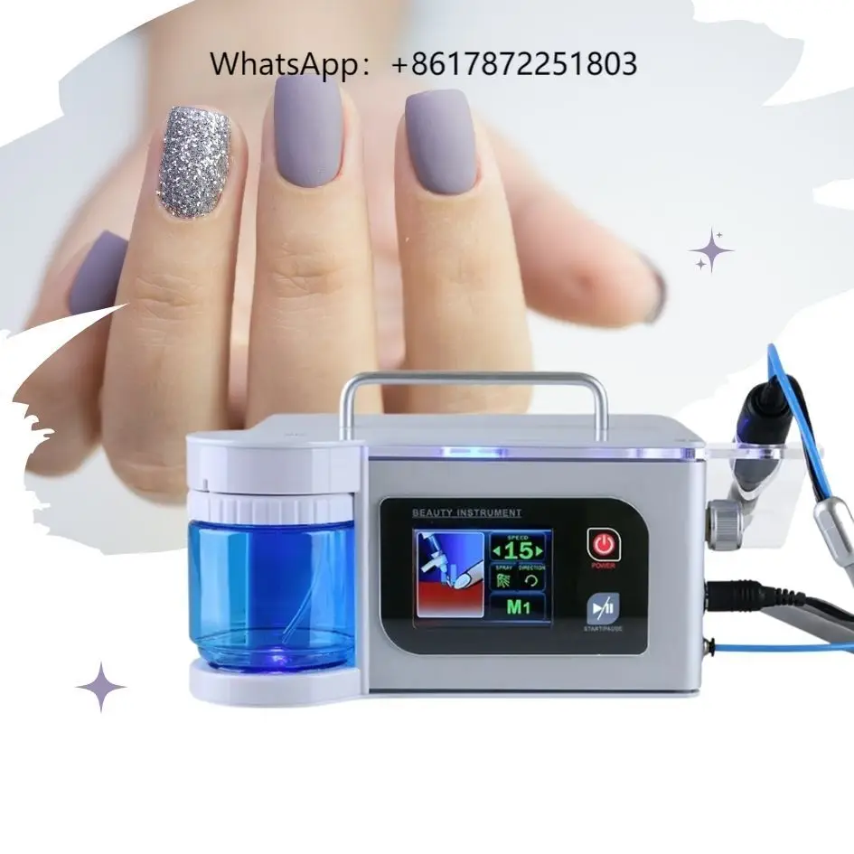 

Portable Professional 2024 Manicure Nail Machine Supply Electric Plug Nail Art Drilling Device Nail Surfacing Polishing Machine