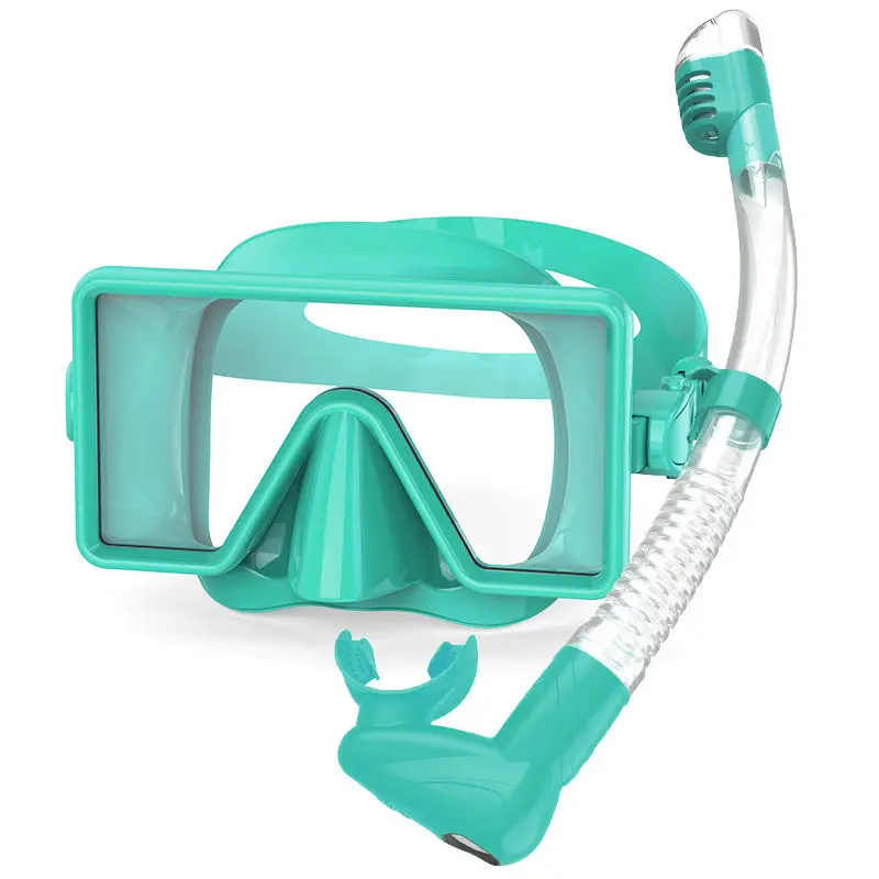 New Design Anti-Fog Low Volume Snorkel Mask Diving Scuba Snorkeling Mask Snorkel Set