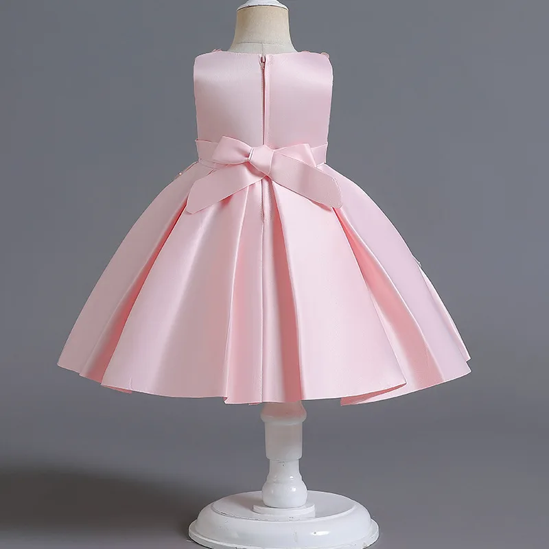 Newborn 1st Birthday Photography Gown Baby Girls Party Dresses Fashion Sequin Bowknot Festive Costume Kids Girl Princess Dress