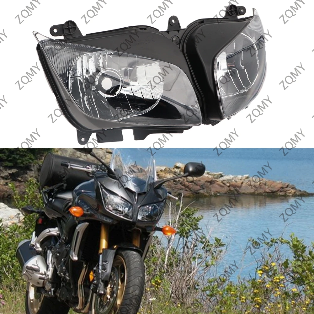 1pcs Motorcycle Front Headlight for Yamaha FAZER FZ1 2006 2007 2008, Lighting Lamp Lights Replacement