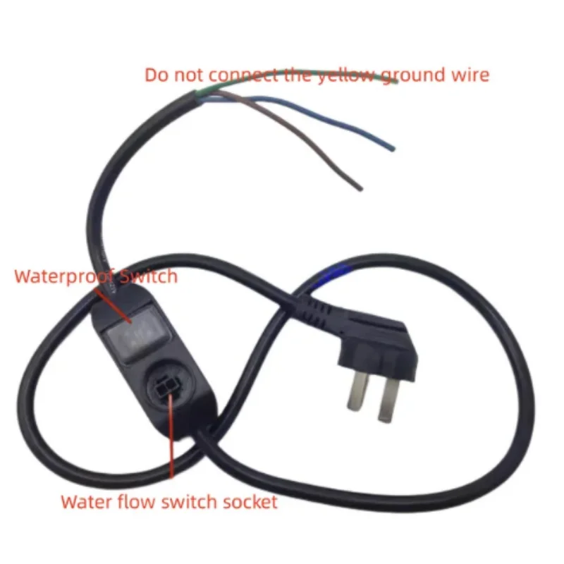 Imagem -06 - Sensor de Fluxo de Água Automático Bomba Auto Escorvante Interruptor de Bomba de Circulação de Água Fria e Quente 220v 120w 1pc