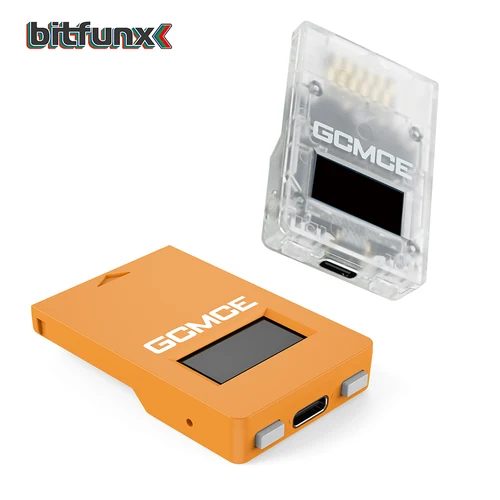 Imagen 2 del producto Bitfunx GCMCE FlipperMCE Adaptador de lector de tarjetas de memoria para la tienda ahorra para consola de juegos NGC GameCube Wii (RVL-001)