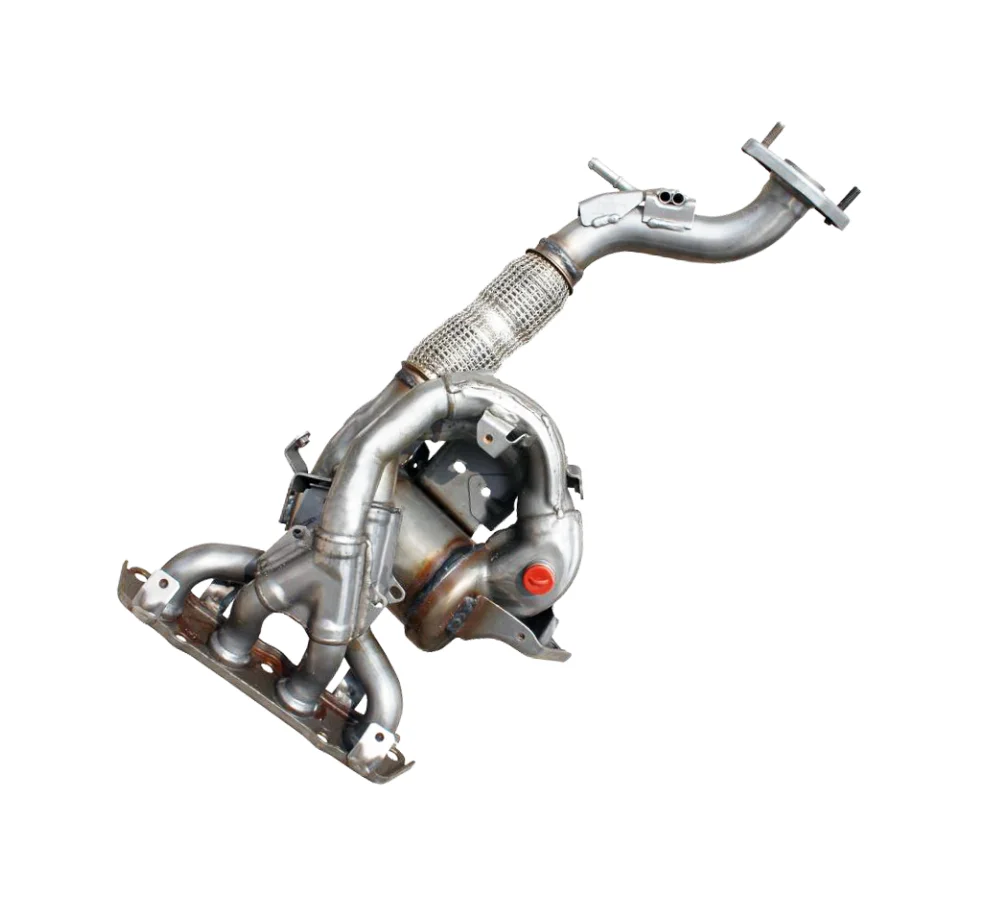 High Quality  Car Three Way Oval  Hot Sale Exhaust  Direct Fit Catalytic Converter for Mazda CX5