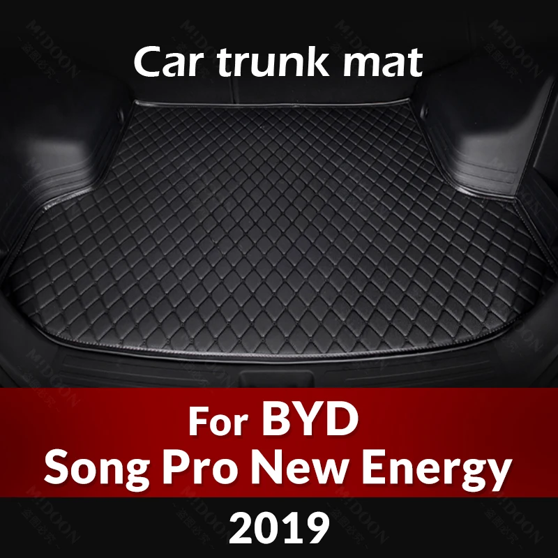 

Car Trunk Mat For BYD Song Pro New Energy 2019 Custom Car Accessories Auto Interior Decoration