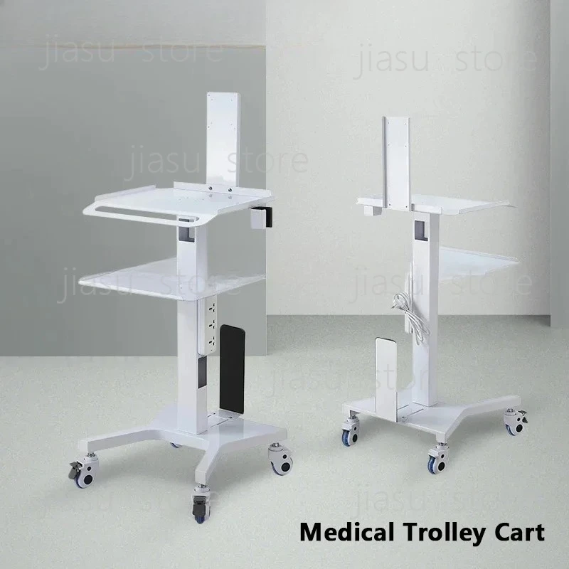 

GreatLife Dent Medical Dental Scanner Cart Intraoral Scanner Trolley With Bracket Tray Tool Cart Mobile Workstation