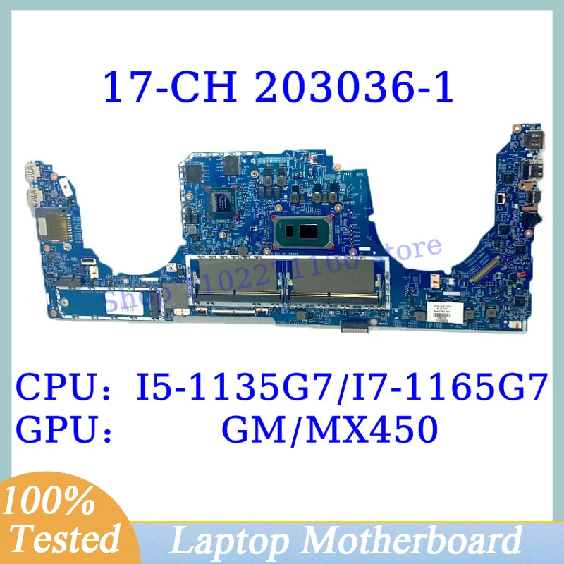 M45791-601 M45794-601 für HP 17-ch mit i5/i7 CPU gm/mx450 448,0 mk05.0011/448,0 mk 3. 0 63683-1 Laptop Motherboard 06,0011 getestet