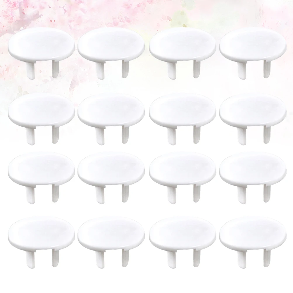 38pcs Socket Protection Cover ABS Outlet Covers Baby Safety Electric Protectors Child Proof Plug Home Security Socket Guard