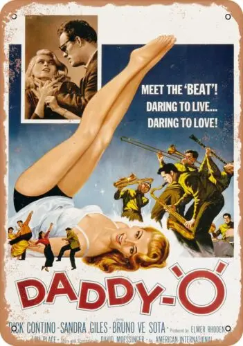 Metal Sign - Daddy-O (1958) - Vintage Look