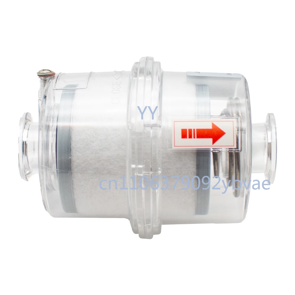 

Oil Mist Filter for Vacuum Pump Fume Separator Exhaust Filter KF25/KF40 Interface Y
