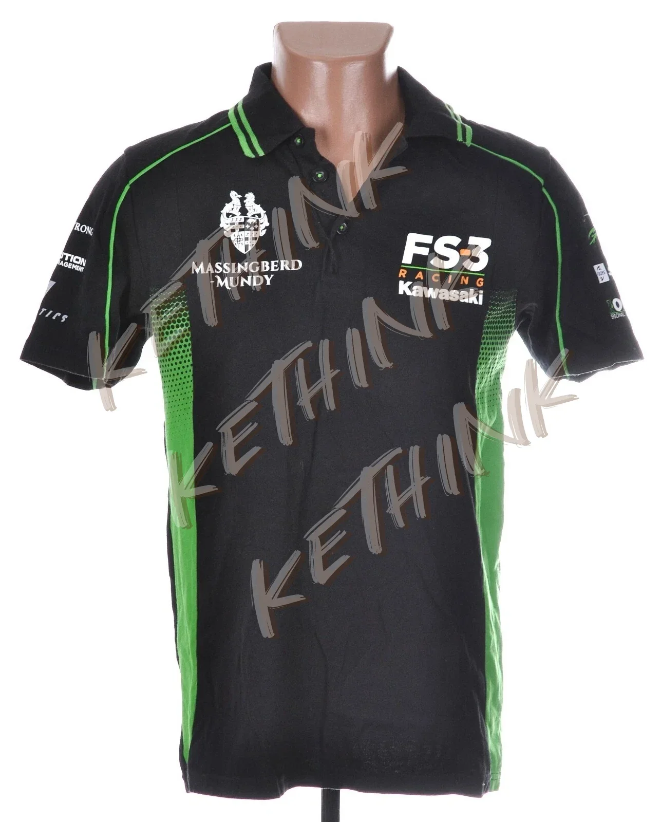 

MOTO KAWASAKI RACING POLO SHIRT JERSEY Moto Shirt, POLO Shirt Motorcycle Short Sleeve Riding Gear Moto Racing Style