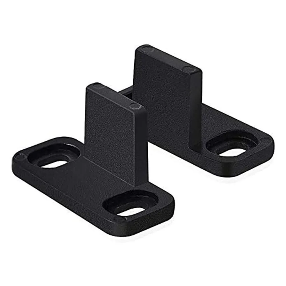 أدلة أرضية باب الحظيرة القابلة للتعديل، تصميم دعامة L من الفولاذ متوافق مع الأبواب المخددة وغير المزخرفة وتعمل بهدوء #6