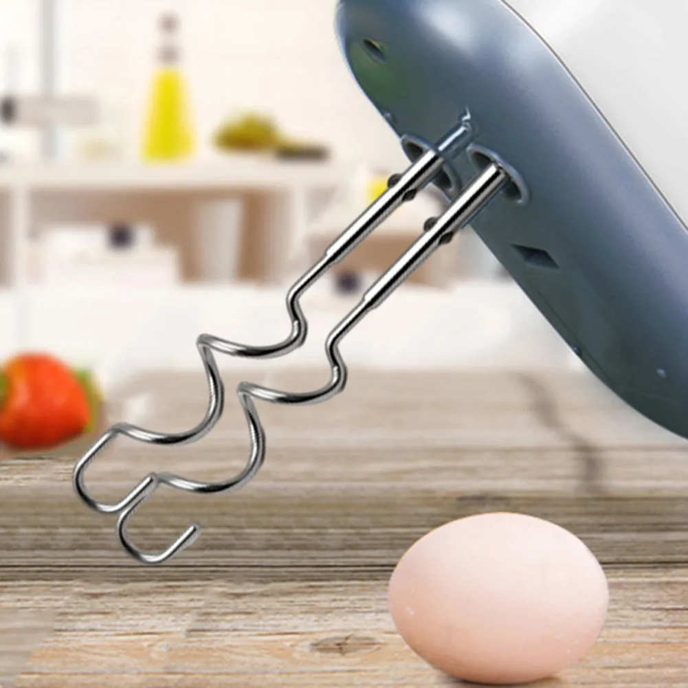 2pcs For KENWOOD Egg Beater Dough Blend Replacement W/Hand Mixer Whisk Accessories Household Kitchen Baking 17.5/21.5/18cm