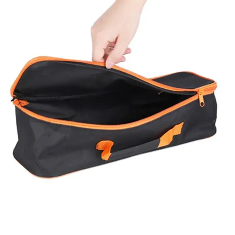 1 PC Black Car Wear Resistant Zipper Closure Practical Storage Case With Handle Durable Portable Pouch Vacuum Cleaner Tool Bag