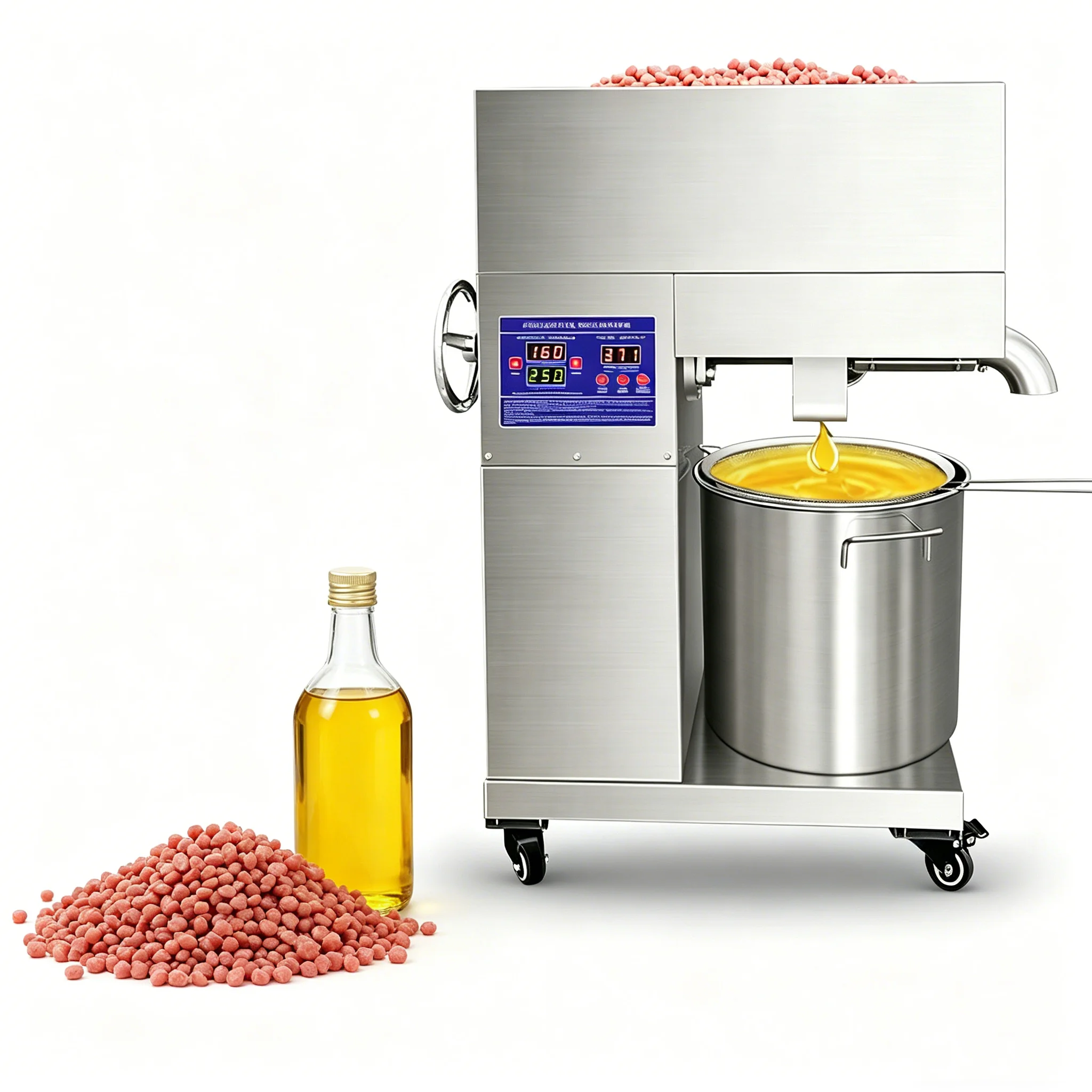 Professional Automatic Cold Press Sesame Oil Mill Machine Edible Cooking Sunflower Oil Press