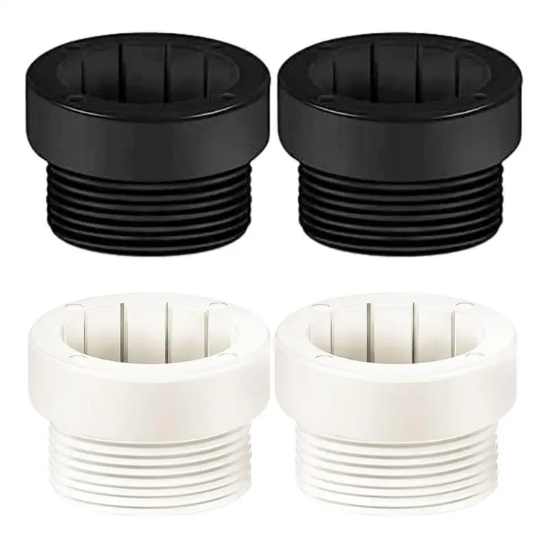 

4pcs Patio Umbrella Base Effective Umbrella Threaded Adapters Multifunctional Anti-Skidding Umbrella Hole Plugs Umbrella Stand