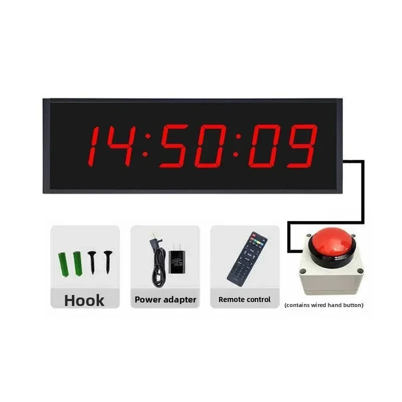 LED hand beat timer timer, special for conference speeches and rock climbing competitions