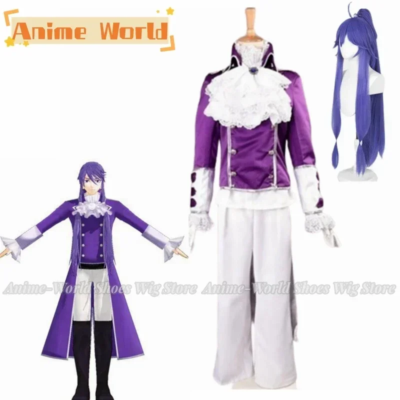 

《Custom Made》Camui Gackpo Cosplay Costume for Halloween Carnival Outfit Wig Halloween Woman Men Adult Suit