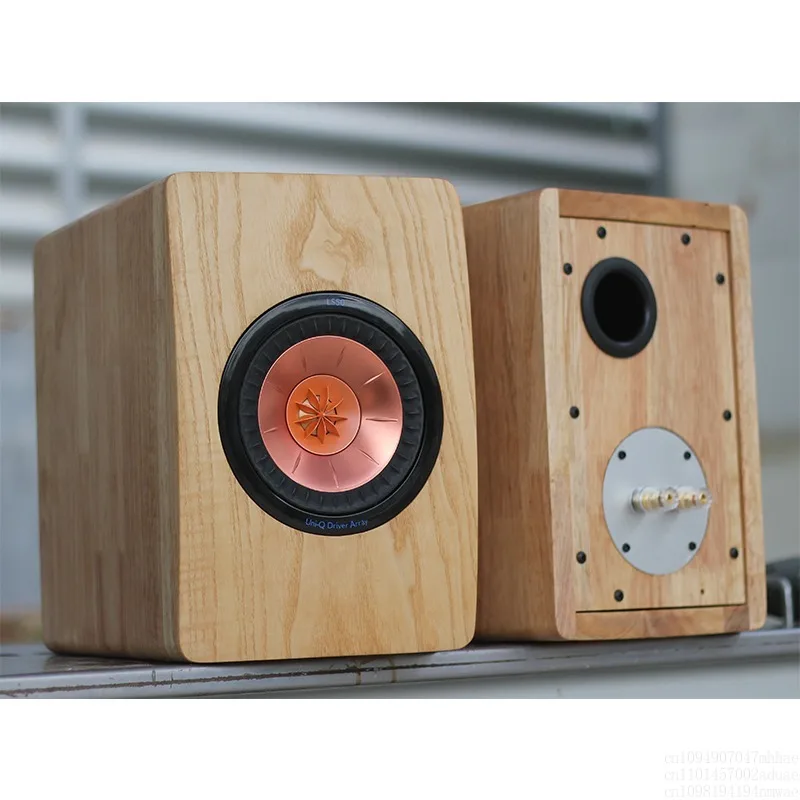 البريطانية KEF محوري LS50 نفس مكبر الصوت الخشبي الصلب صندوق فارغ لتخصيص DIY #2