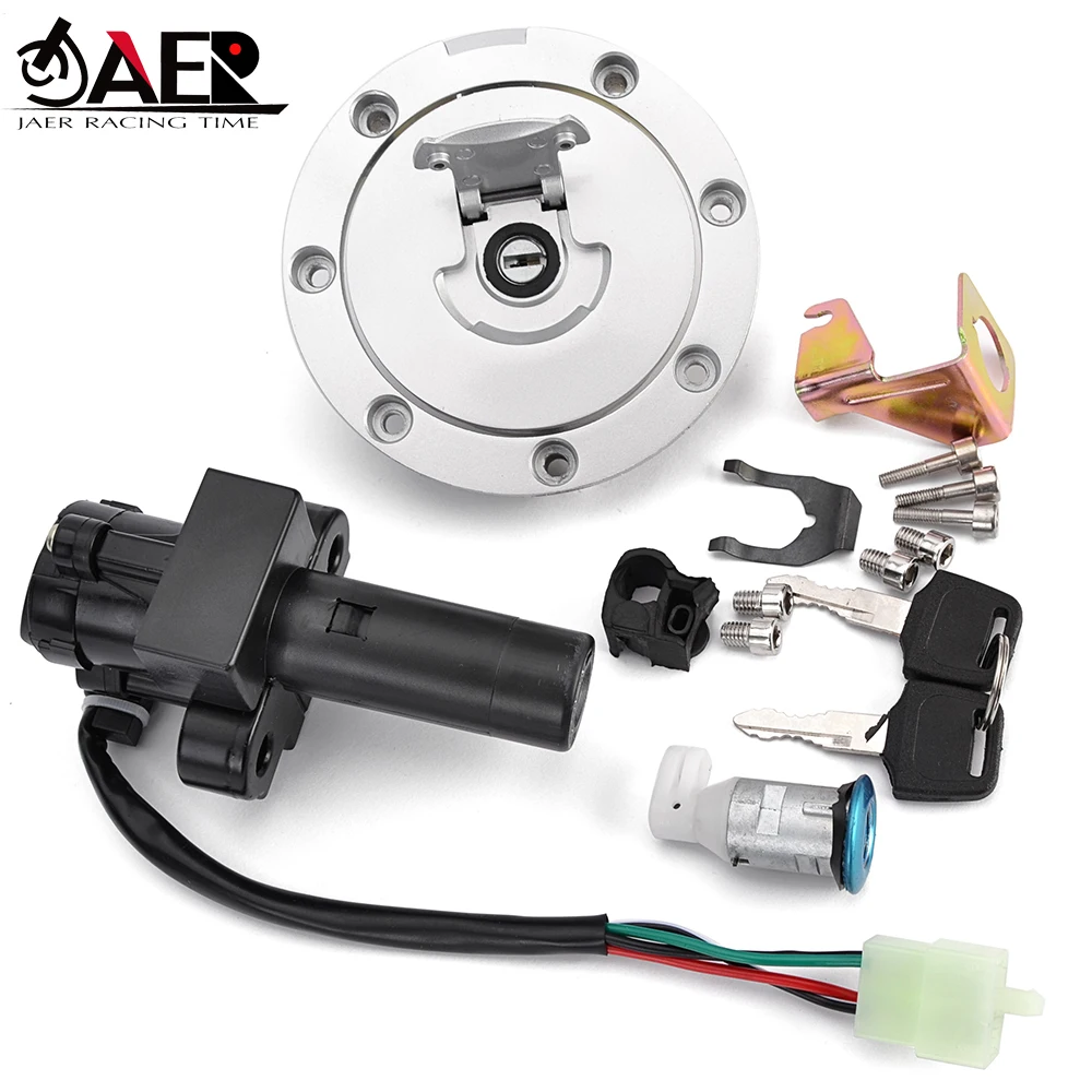 Ignition Switch Kit Assembly Fuel Gas Cap Tank Cover with Keys for Honda CB1300 CB750 F2 CB Seven Fifty RC42 35010-MW3-611