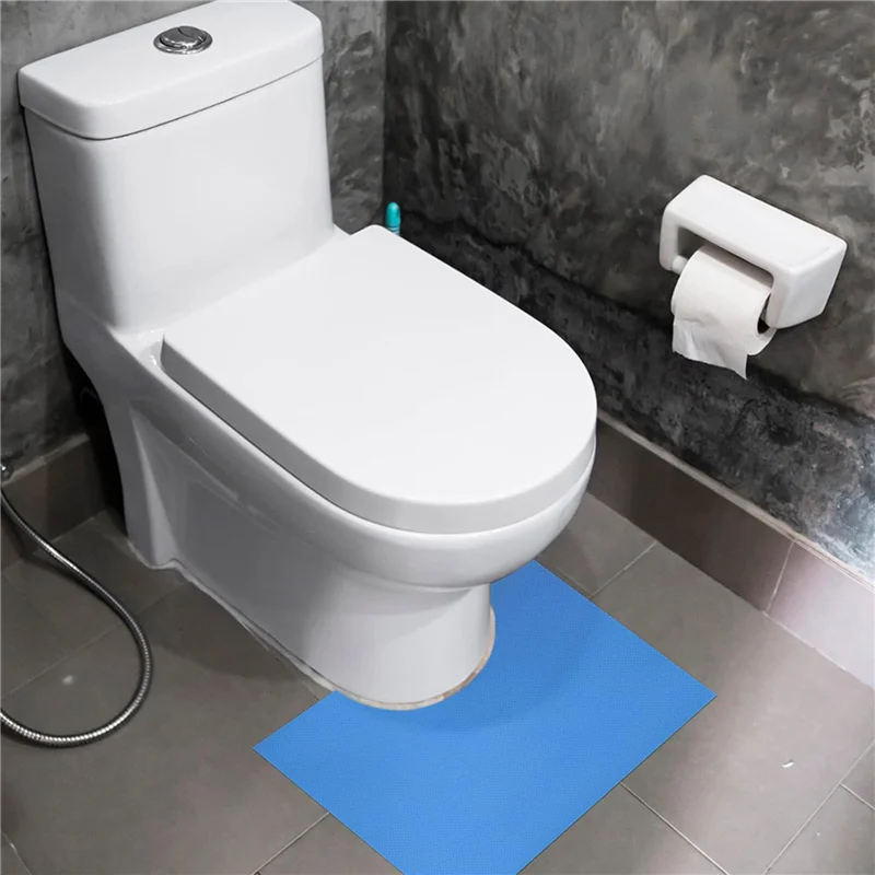 ABWZ-50 Pcs Disposable Toilet Commode Mat Deodorizing Toilet Mats Potty Training Floor Mat Non Slip U Shaped Contour