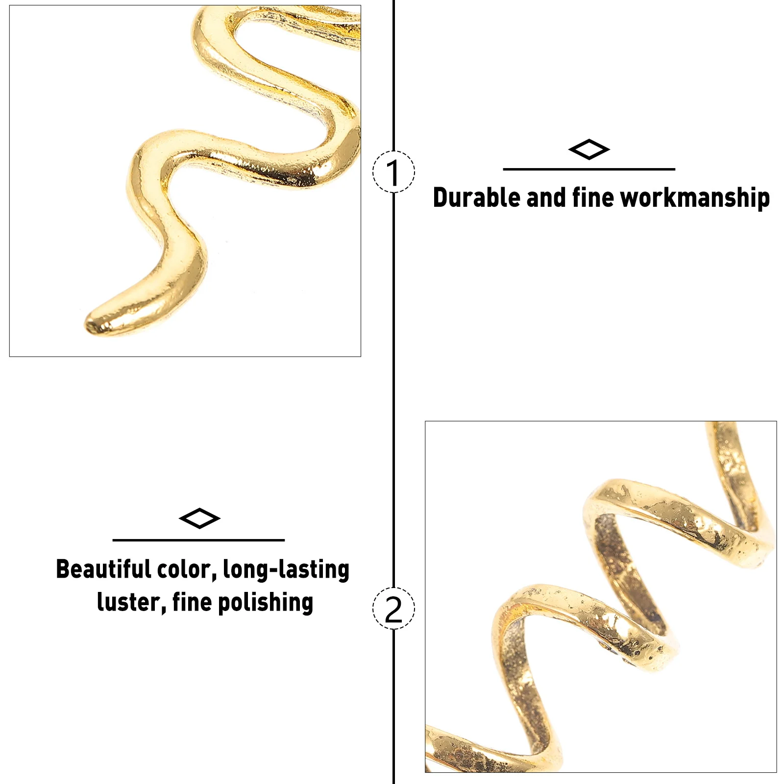 

9 шт., спиральные бусины для волос, катушки, дреды, плетение манжет, аксессуары для вечеринки, свадьбы, выпускного вечера, модные косички для волос, спиральные ювелирные изделия в виде катушки