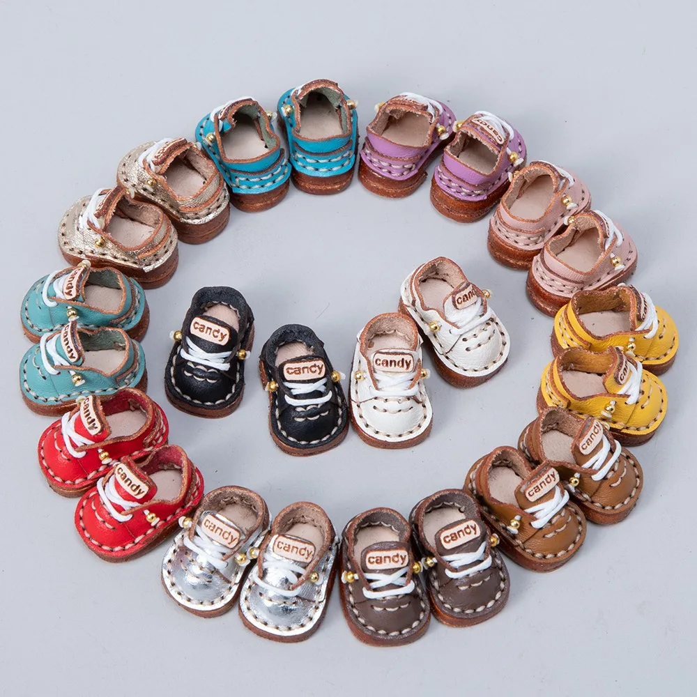 

Ob11 Shoes School Loafers 1/12 BJD GSC P9 P10 UF Doll Shoes
