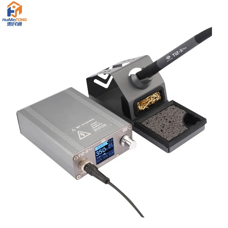OSS T12X Plus 72W Electronic Soldering Iron Solder Platform Station for Mobile Phone BGA Rework Tools Intelligent