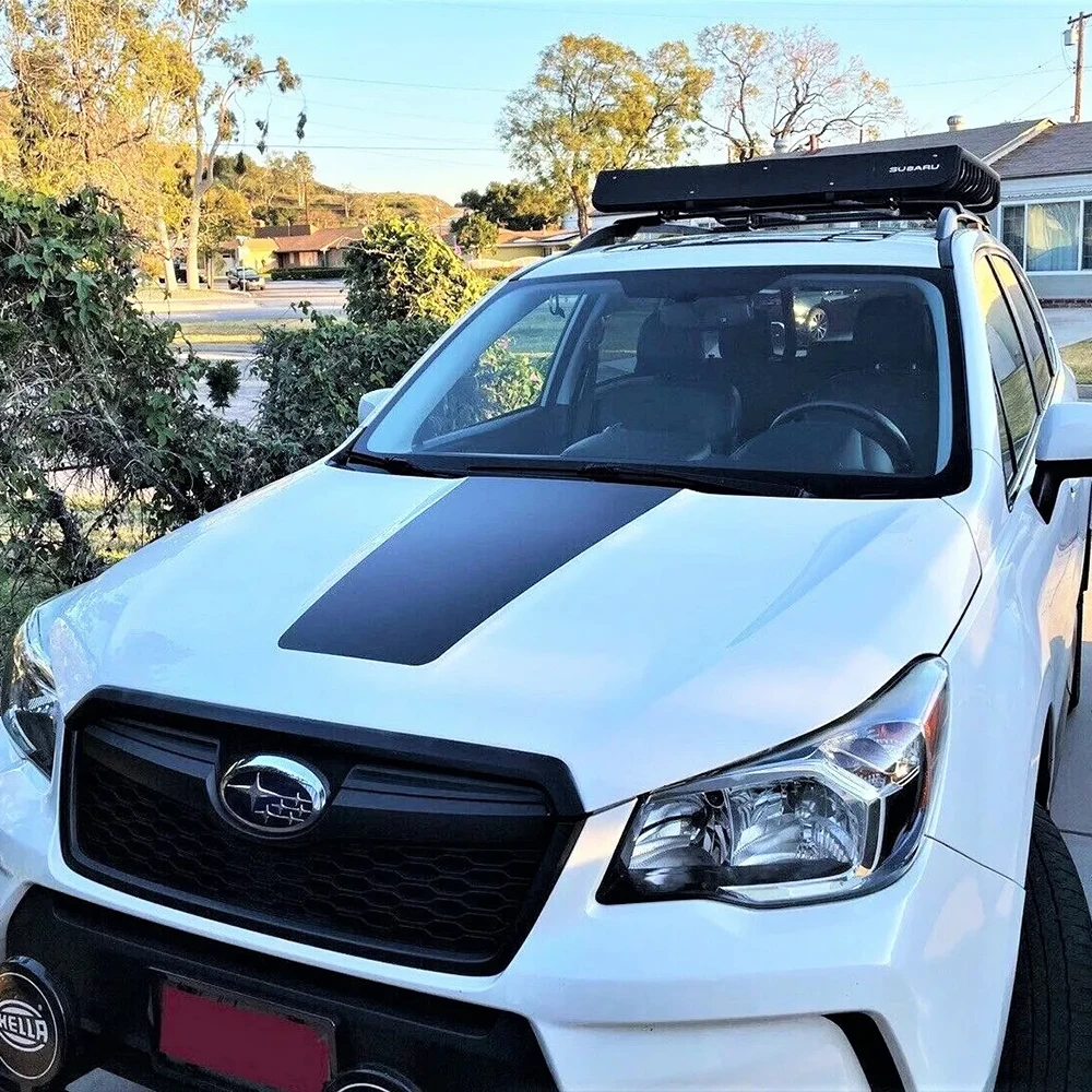 Pegatina para capó de coche, para Subaru Forester STI SK SL 2014-2024, modificación automática, calcomanía de estilo deportivo de PVC, accesorios de personalización de automóviles
