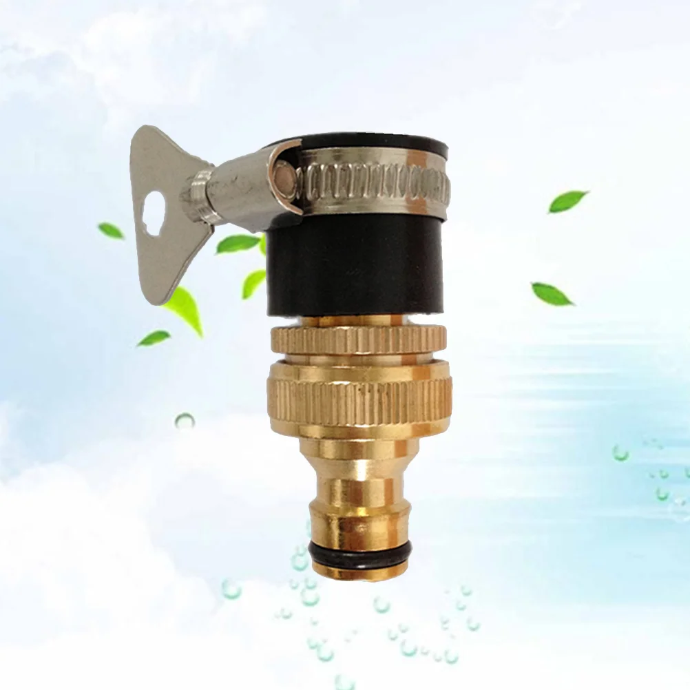 1/2 & 3/4 Inch Brass Faucet Adapter Washing Machine Hose Fittings Kitchen Faucet Garden Hose Adapter