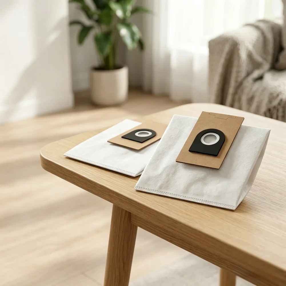 2/5pcs Dust Bags Large Capacity Vacuum Cleaner Bag Replacement For ILIFE For S90 Pro For Vacuum Cleaner Filtration System