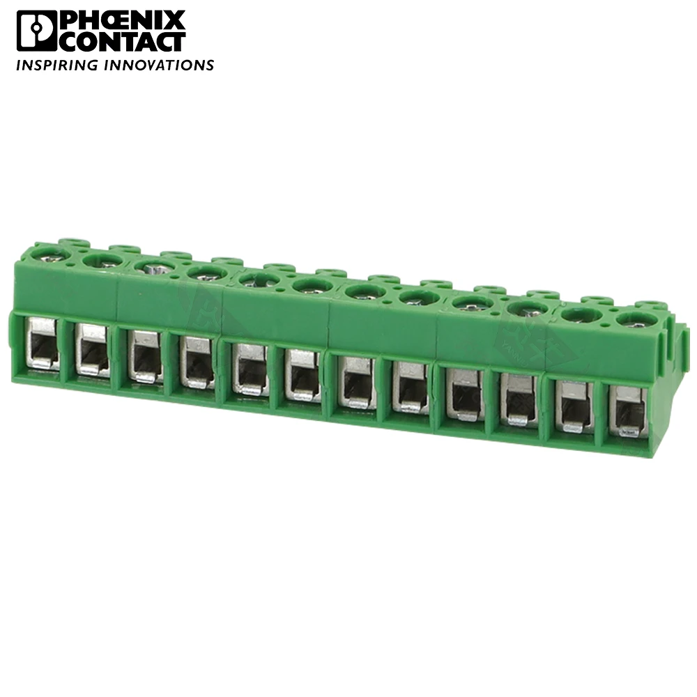 

1Pcs 5.0mm Original Genuine Phoenix Contact Connector PCB Pluggable PLUG-IN Terminal Block 12 Pin PT1.5 PVH 5.0 1934968 12A 400V