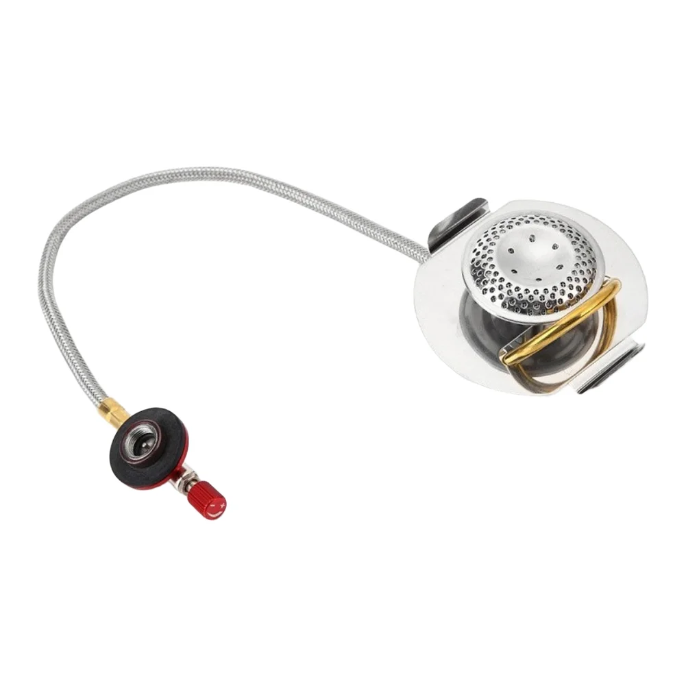 Lightweight Butane Stove for Camping Outdoor Cooking Portable 35cm Size Stainless Steel Brass Construction Fast Boil Under 3 Min